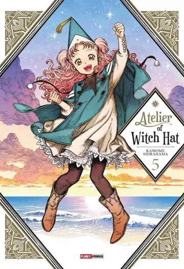 Capa de Atelier Of Witch Hat Vol. 5, Panini