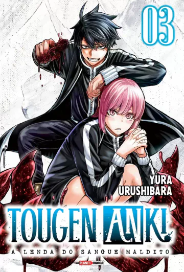 Capa de Tougen Anki - A Lenda Do Sangue Maldito Vol. 3, Panini