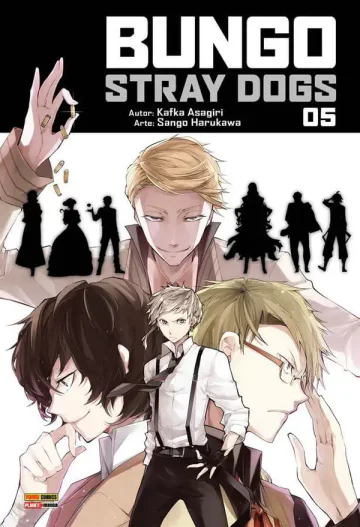 Capa de Bungo Stray Dogs Vol. 5, Panini