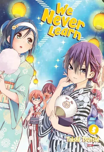 Capa de We Never Learn Vol. 5, Panini