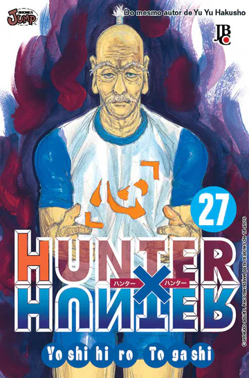 Capa de Hunter X Hunter #27, Editora JBC