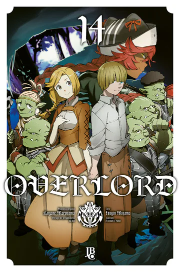 Capa de Overlord #14, Editora JBC