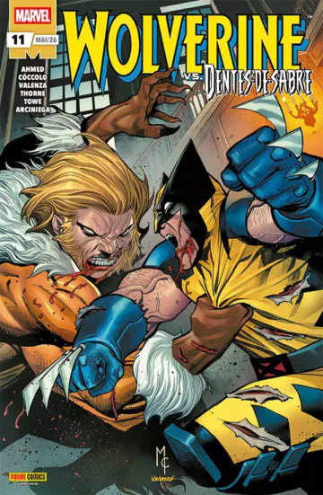 Capa de Wolverine (2025) 11, Panini