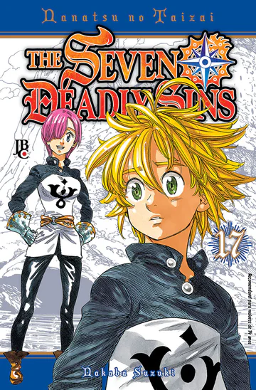 Capa de The Seven Deadly Sins #17, Editora JBC