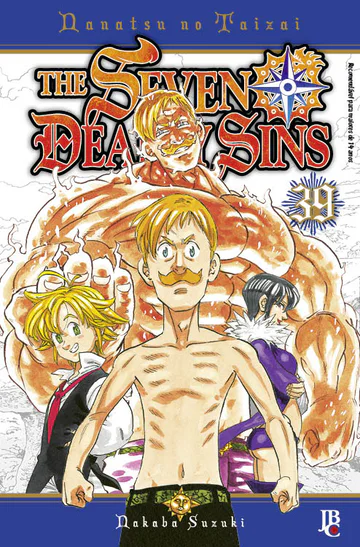 Capa de The Seven Deadly Sins #39, Editora JBC