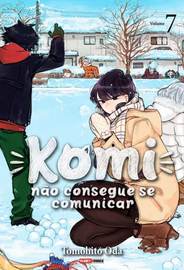 Capa de Komi Não Consegue Se Comunicar Vol. 7, Panini