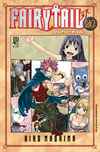 Capa de Fairy Tail #20, Editora JBC