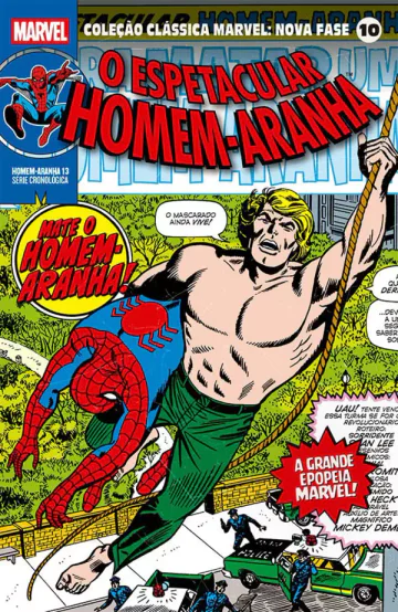 Capa de Coleção Clássica Marvel: Nova Fase Vol. 10 - Homem-Aranha 13 - Mate O Homem-Aranha!, Panini