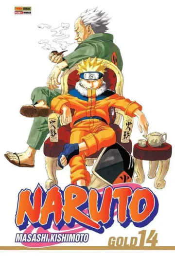 Capa de Naruto Gold Vol. 14, Panini