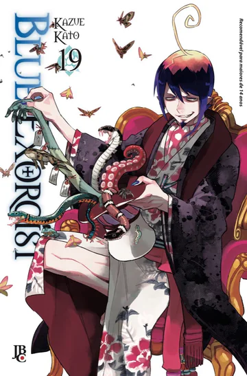 Capa de Blue Exorcist #19, Editora JBC