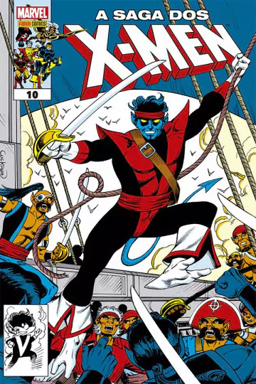 Capa de A Saga Dos X-Men Vol. 10, Panini