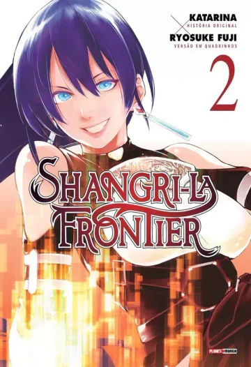 Capa de Shangri-la Frontier Vol. 2, Panini