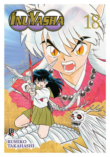Capa de InuYasha Wideban #18, Editora JBC