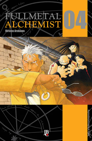 Capa de Fullmetal Alchemist ESP. #04, Editora JBC