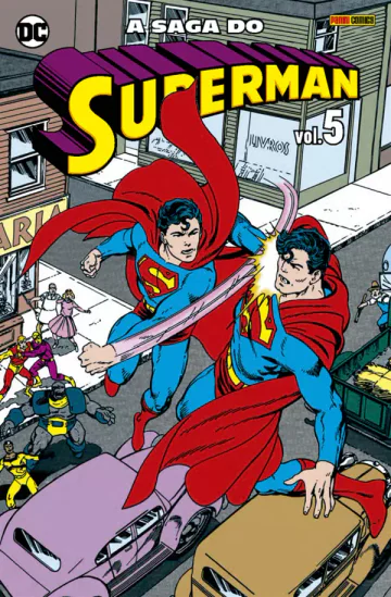 Capa de A Saga Do Superman Vol. 5, Panini