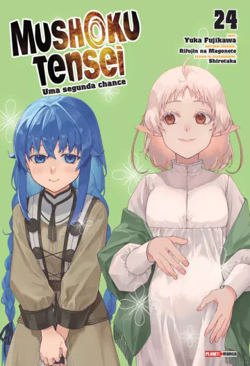 Capa de Mushoku Tensei: Uma Segunda Chance Vol. 24, Panini