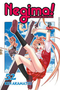 Capa de Negima #52, Editora JBC