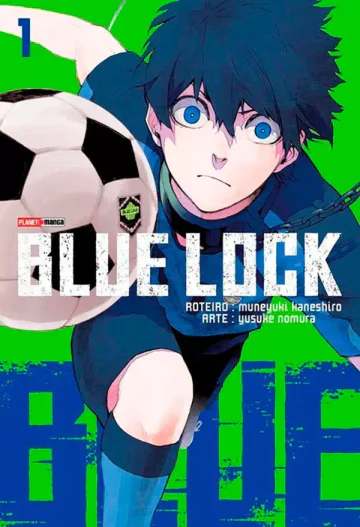 Capa de Blue Lock Vol. 1, Panini
