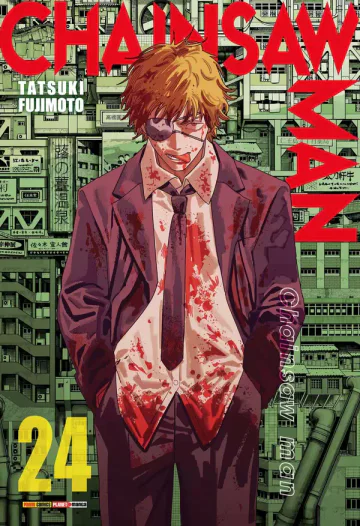 Capa de Chainsaw Man Vol. 24, Panini