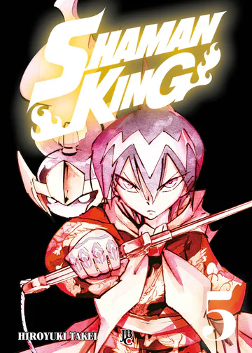 Capa de Shaman King BIG #05, Editora JBC