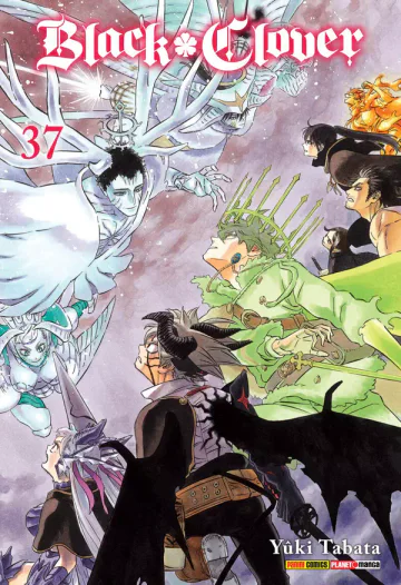Capa de Black Clover Vol. 37, Panini