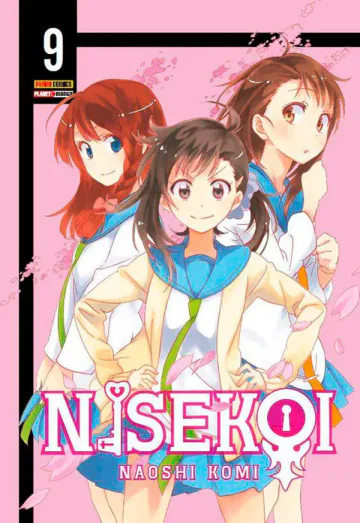 Capa de Nisekoi Vol. 9, Panini