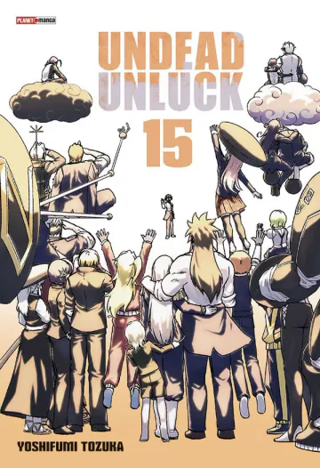Capa de Undead Unluck Vol. 15, Panini