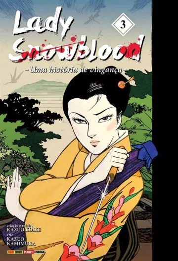 Capa de Lady Snowblood: Uma História De Vingança Vol. 3, Panini