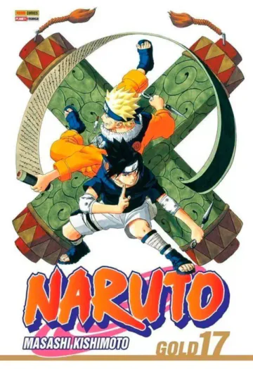 Capa de Naruto Gold Vol. 17, Panini