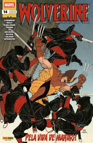 Capa de Wolverine (2025) 14, Panini