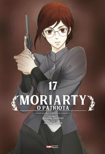Capa de Moriarty: O Patriota Vol. 17, Panini