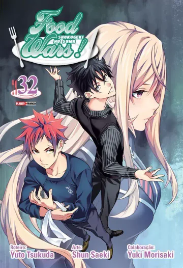 Capa de Food Wars Vol. 32, Panini