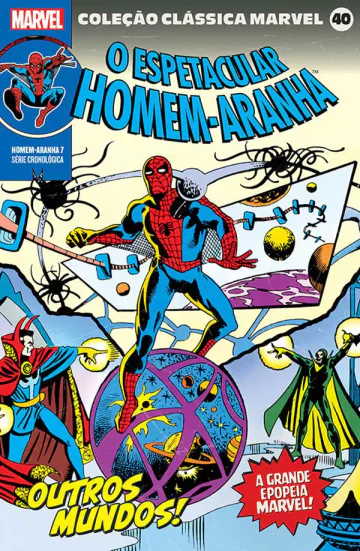 Capa de Coleção Clássica Marvel Vol. 40 - Homem-Aranha Vol. 7, Panini