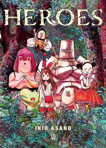 Capa de Heroes, Editora JBC