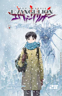 Capa de Neon Genesis Evangelion #28, Editora JBC