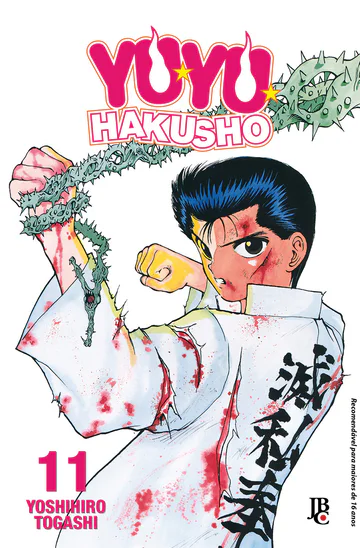 Capa de Yu Yu Hakusho ESP. #11, Editora JBC
