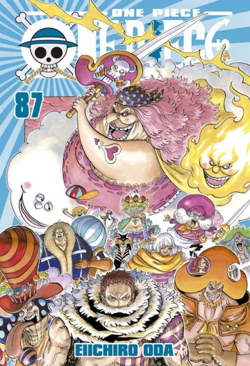 Capa de One Piece Vol. 87, Panini