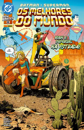Capa de Batman/Superman: Os Melhores Do Mundo (2025) 08, Panini