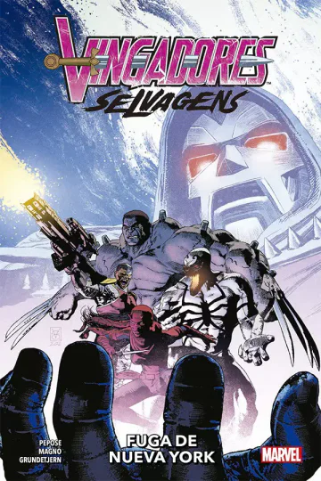 Capa de Vingadores Selvagens Vol. 7, Panini