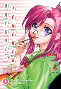Capa de Onegai Teacher #01, Editora JBC