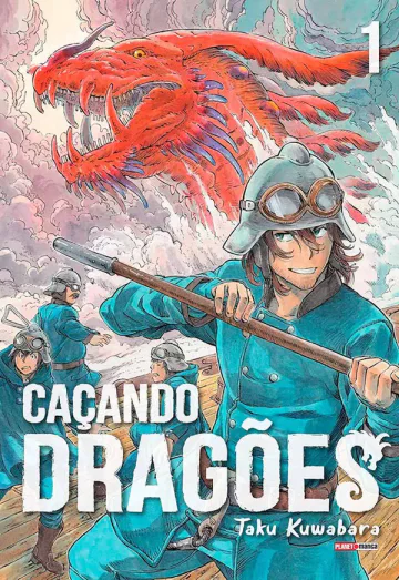 Capa de Caçando Dragões Vol. 1, Panini