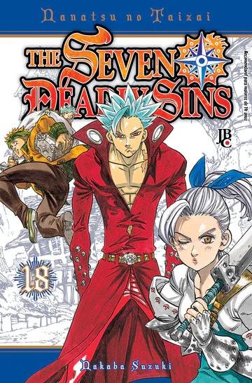 Capa de The Seven Deadly Sins #18, Editora JBC