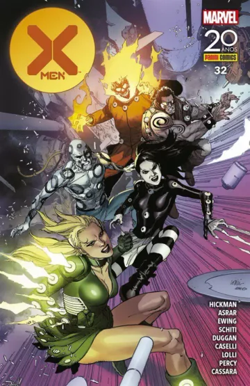 Capa de X-Men (2020) Vol. 32, Panini