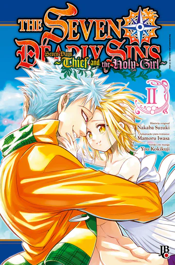 Capa de The Seven Deadly Sins - Seven Days: Thief and the Holy Girl #02, Editora JBC