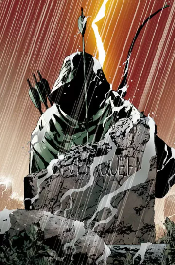 Capa de Grandes Heróis DC: Os Novos 52 Vol. 51 - Arqueiro Verde: A Queda, Panini