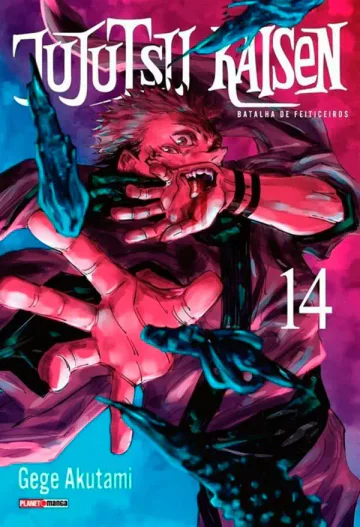 Capa de Jujutsu Kaisen: Batalha De Feiticeiros Vol. 14, Panini