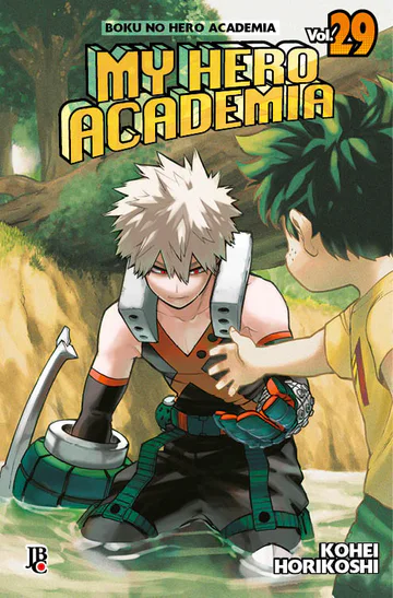 Capa de My Hero Academia #29, Editora JBC