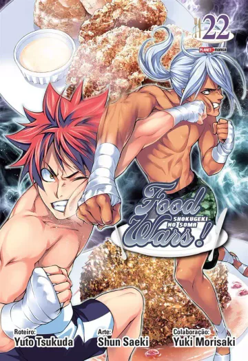 Capa de Food Wars Vol. 22, Panini