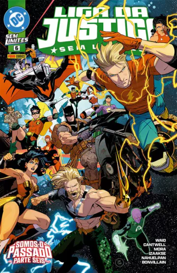 Capa de Liga Da Justiça Sem Limites (2025) 06, Panini