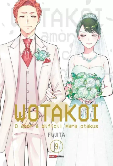 Capa de Wotakoi: O Amor é Difícil Para Otakus Vol. 9, Panini